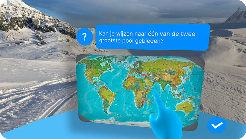 Kun jij de poolgebieden vinden?
